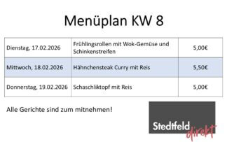 Mittagstisch 17.02.-19.02.26